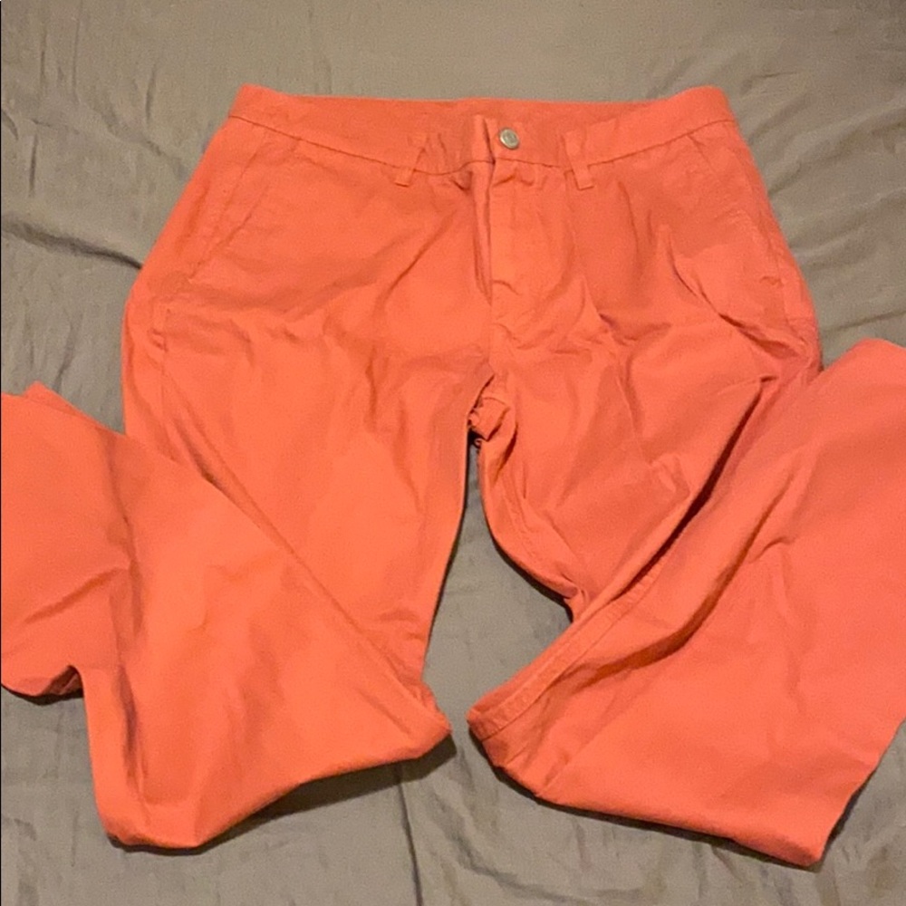 Bonobos Red pants 35x30